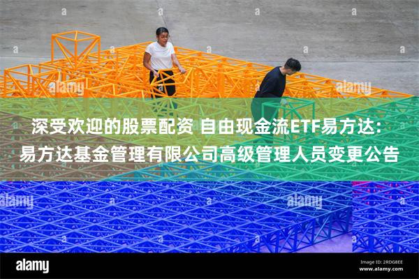 深受欢迎的股票配资 自由现金流ETF易方达: 易方达基金管理有限公司高级管理人员