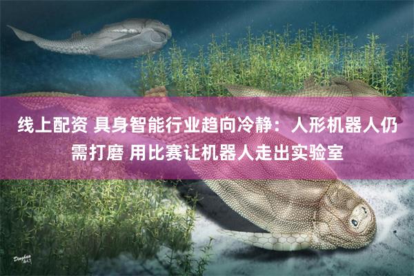 线上配资 具身智能行业趋向冷静：人形机器人仍需打磨 用比赛让机器人走出实验室